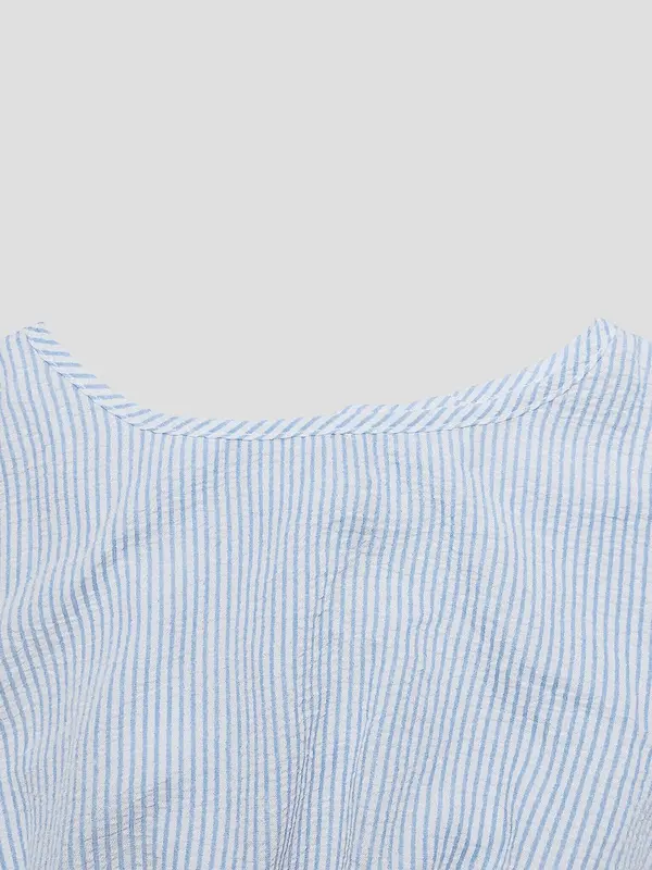 Women's Striped Tank Dress, Casual Sleeveless Short Dress for Summer, Ladies Clothes for Daily Wear 5