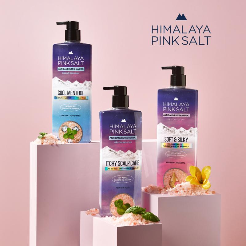 Dầu gội muối hồng HYMALAYA PINK SALT