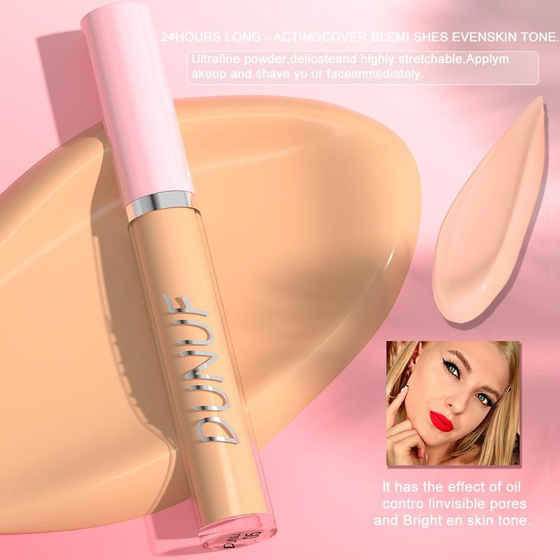 8 Color Long Lasting Liquid Foundation, Matte Finish Oil Control Concealer Foundation, Lightweight Highlighting Makeup Base Primer, Makeup Accessories 3