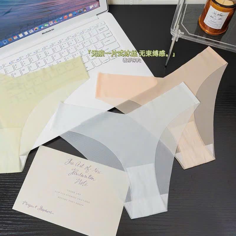 Combo 10 Quần lót nữ lọt khe siêu mỏng nhẹ, quần chip su tàng hình, không đường may, cạp chữ y (Thanh lý giá rẻ) - K02 5