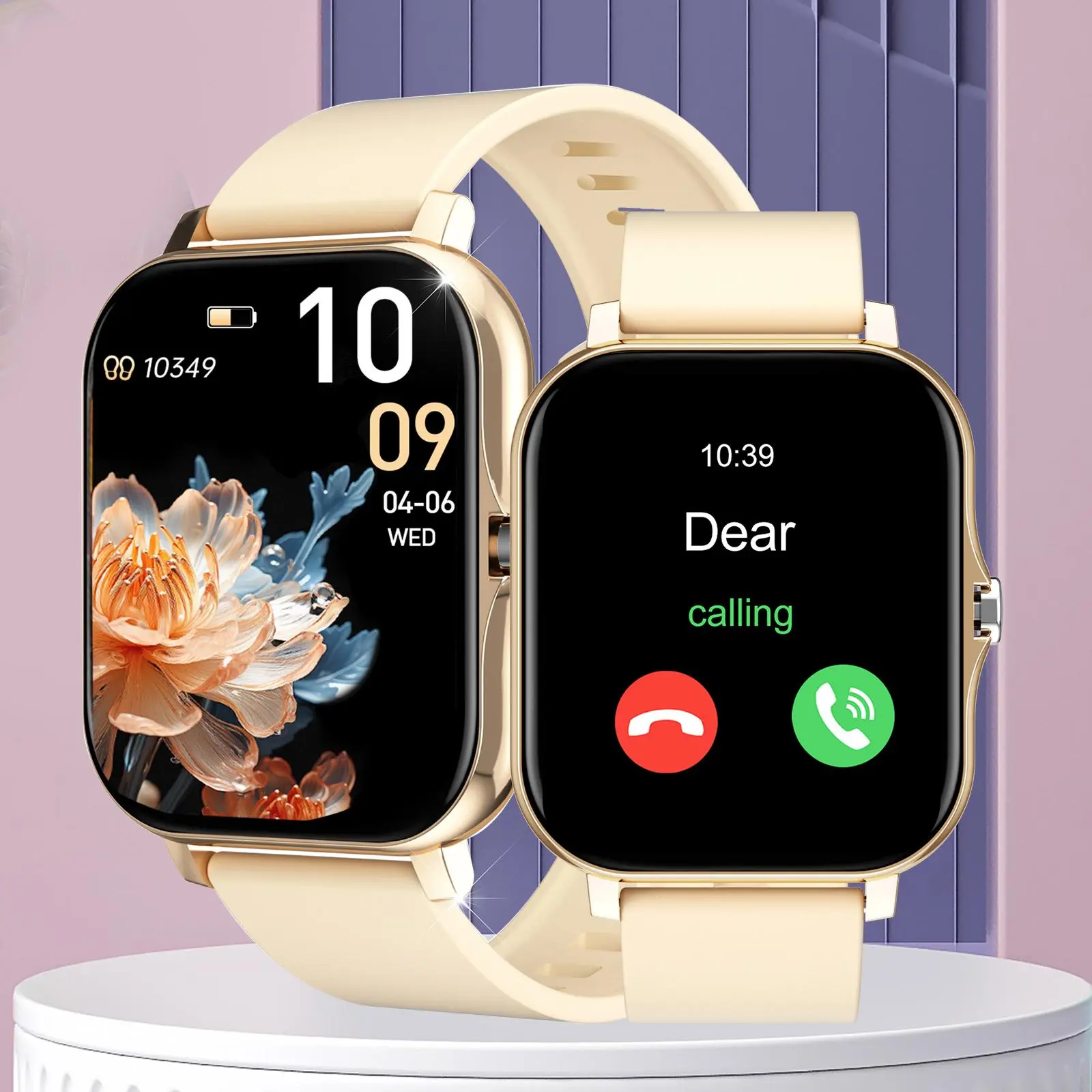 Multifunctional Smart Watch, Fashion Digital Watch with Heart Rate Monitoring and Sleep Tracking, Sports Watch for Women & Men, Wearable