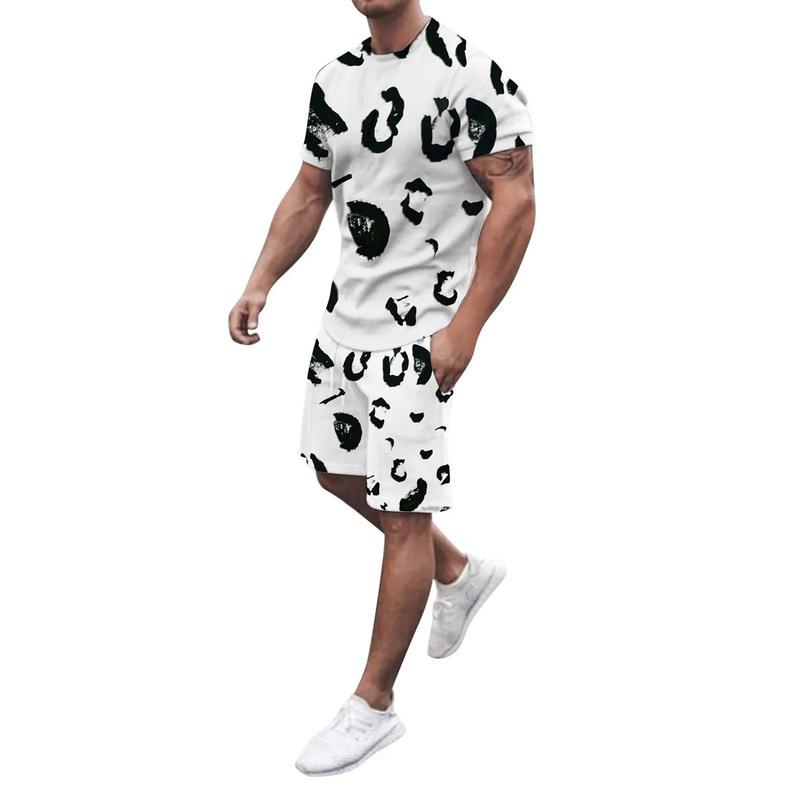Product Introduction of Short pants men shorts & printed sleeves set summer beach shirts 2-Piece men suit & suit set for men rain male summer suits men tuxedo suit white Brown slim fit suit for men 22