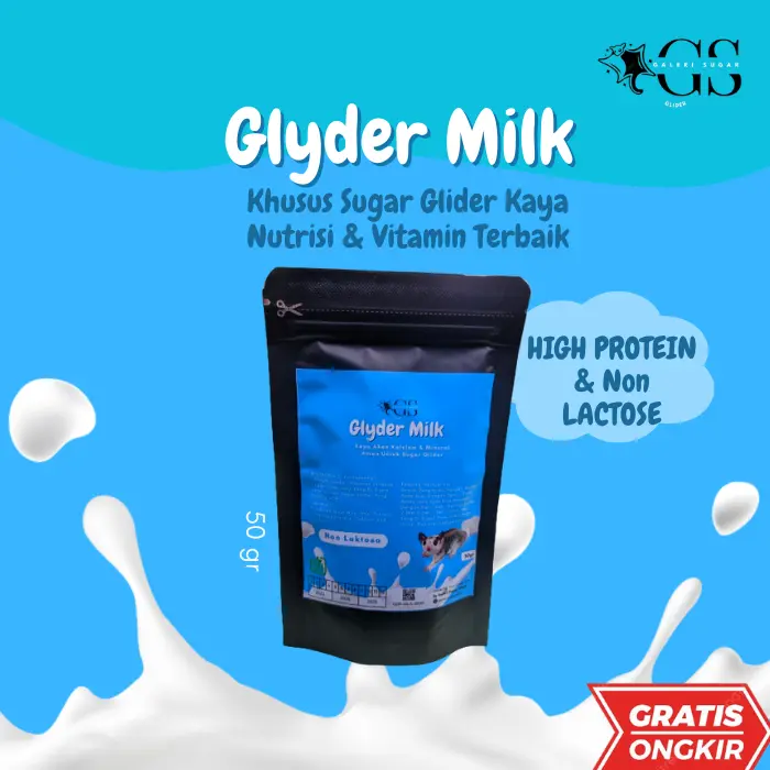Glider Milk For Sugar Glider Penambah Nutrisi Vitamin Makanan Hewan SG