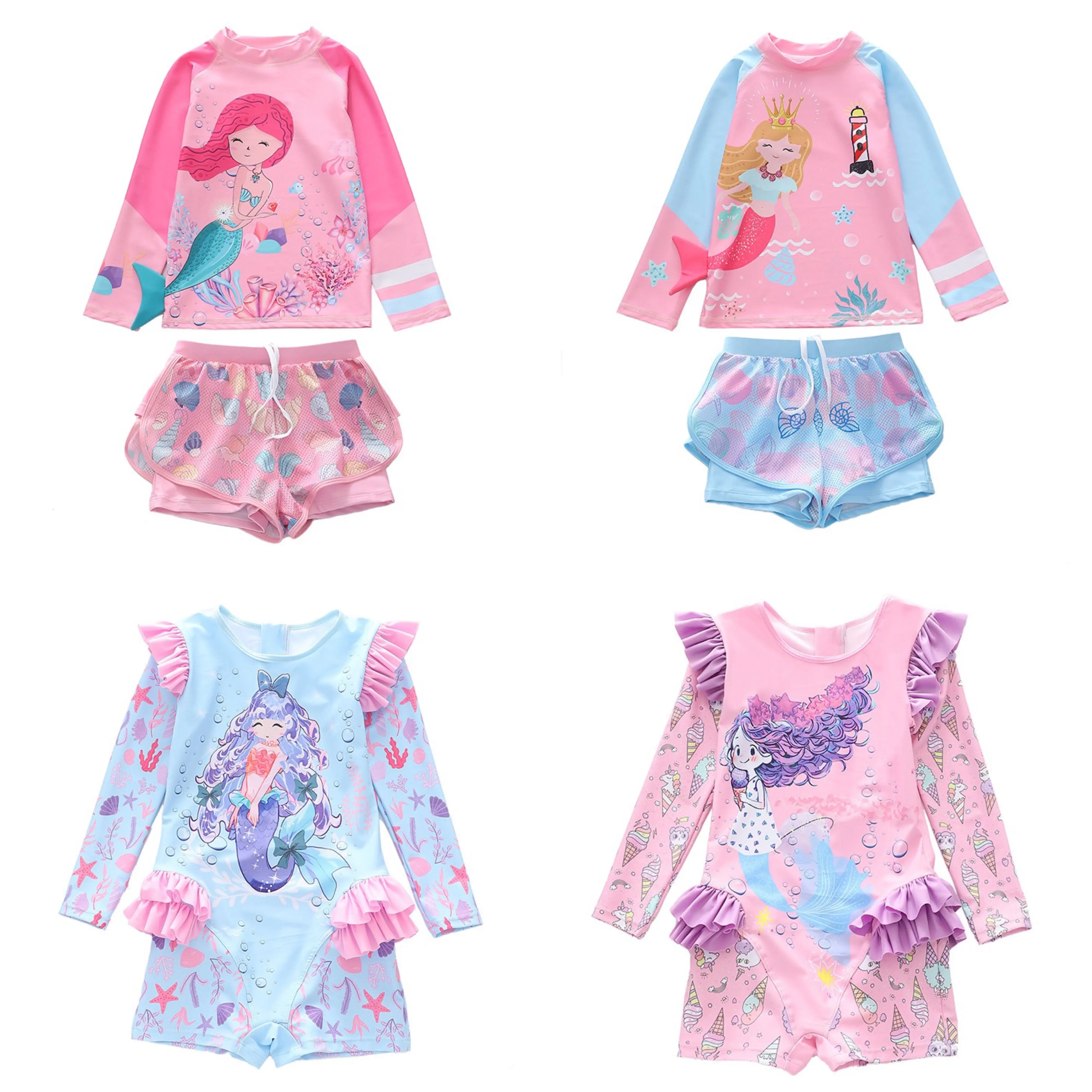 [HỎA TỐC] Đồ bơi cho bé gái chống tia cực tím UV Đồ đi biển bikini cho bé gái