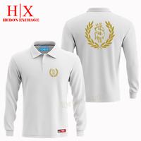 Gambar Hedon State - Poloshirt Panjang Db Hs King Quality Gold Baju Kaos Kerah Pria Wanita Seragam Kekinian - Navy Blue, S dari Hedon Exchange Kota Administrasi Jakarta Pusat 5 Tokopedia