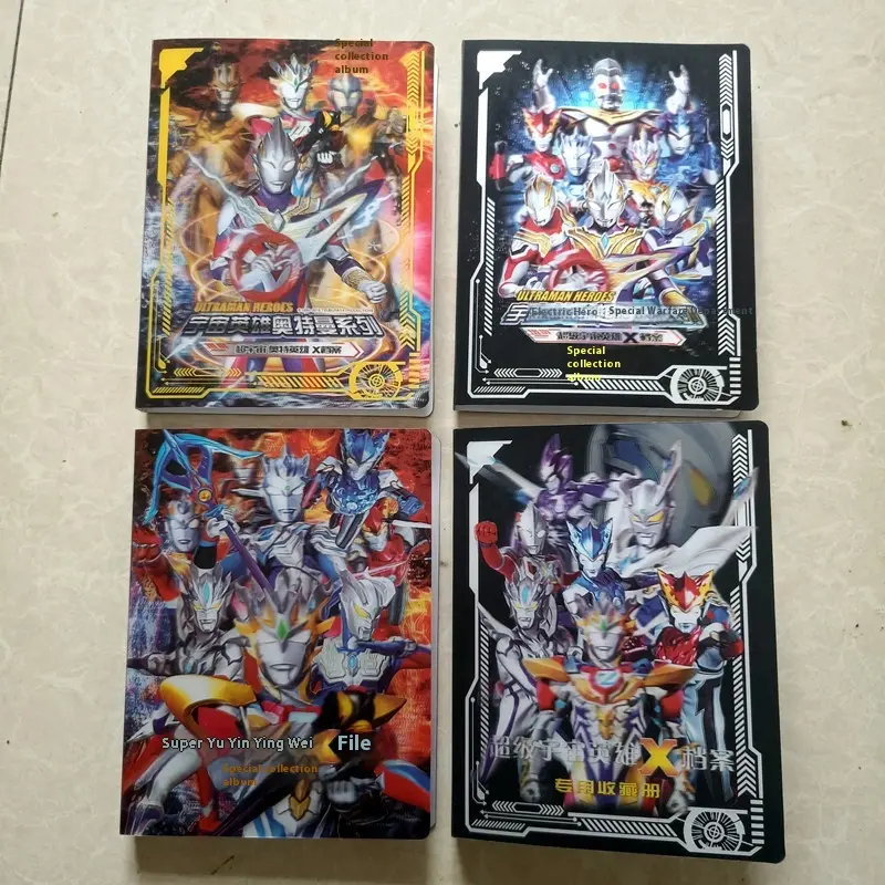 Ultraman Card Book Collection Book 3D Stereoscopic Special Case Gainga Card Full Set Album Card Pack Cosmic Hero Archive
