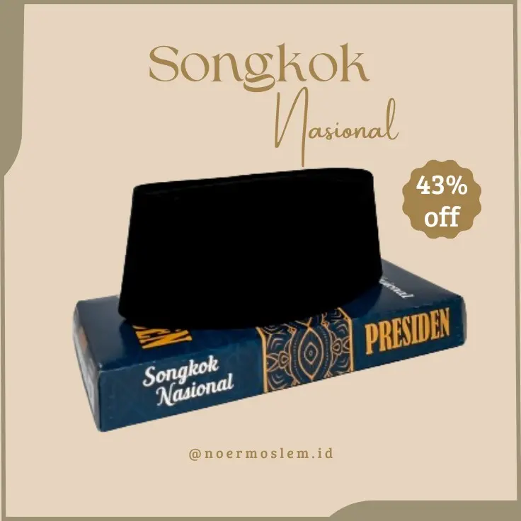 TERMURAH!! / 100% ORIGINAL / SONGKOK /PECI / KOPIAH/ PRESIDEN / HITAM POLOS / NON AC / PREMIUM Polos