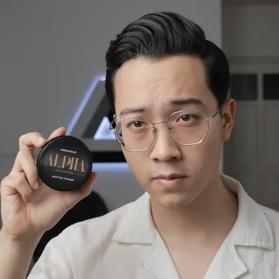 Sáp vuốt tóc Alpha Clay Wax, sáp vuốt tóc nam chính hãng 6