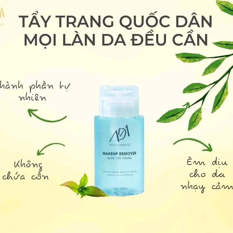 nước tẩy trang ada