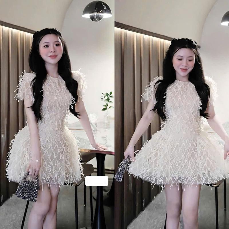 Váy tua rua bản váy xoè công chúa X92 - Thư Shop