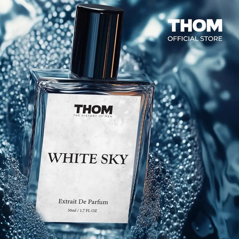 [MUA 1 TẶNG 1] Nước hoa nam - WHITE SKY - 50ml - Tặng sáp vuốt tóc - HAWAII - 150gr - THOM VN Chính Hãng 5