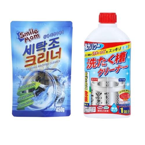 Nước Tẩy Vệ Sinh Lồng Máy Giặt K﻿y﻿o﻿w﻿a - 400g | Bột vệ sinh lồng giặt saiza SMILE MOM 450g