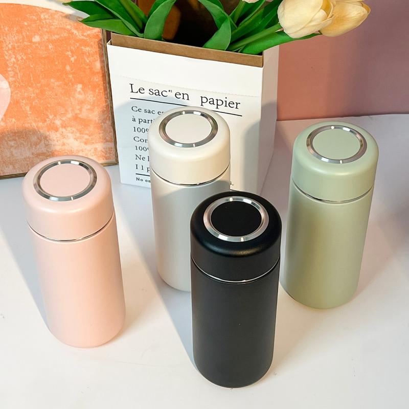 Bình Giữ Nhiệt Mini Macaron 350ML – Chống Rò Rỉ Giữ Nhiệt Dài Lâu Màu Pastel Sang Trọng 🌸