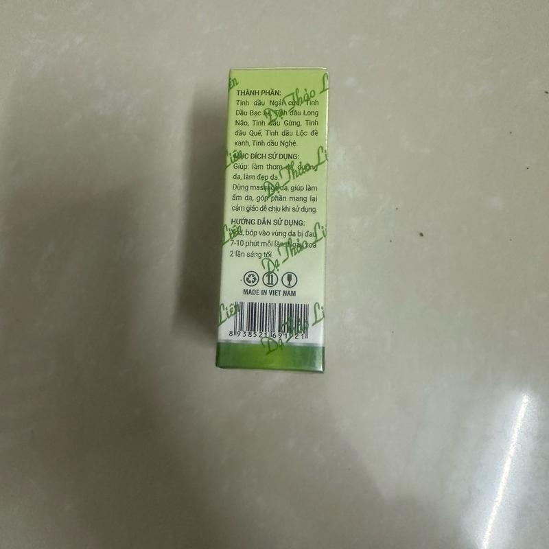 Tinh Dầu Ngải Cứu 10ml Dạ Thảo Liên Xoa bóp, Đau Nhức Vai Gáy, Đau Đầu... dược 1