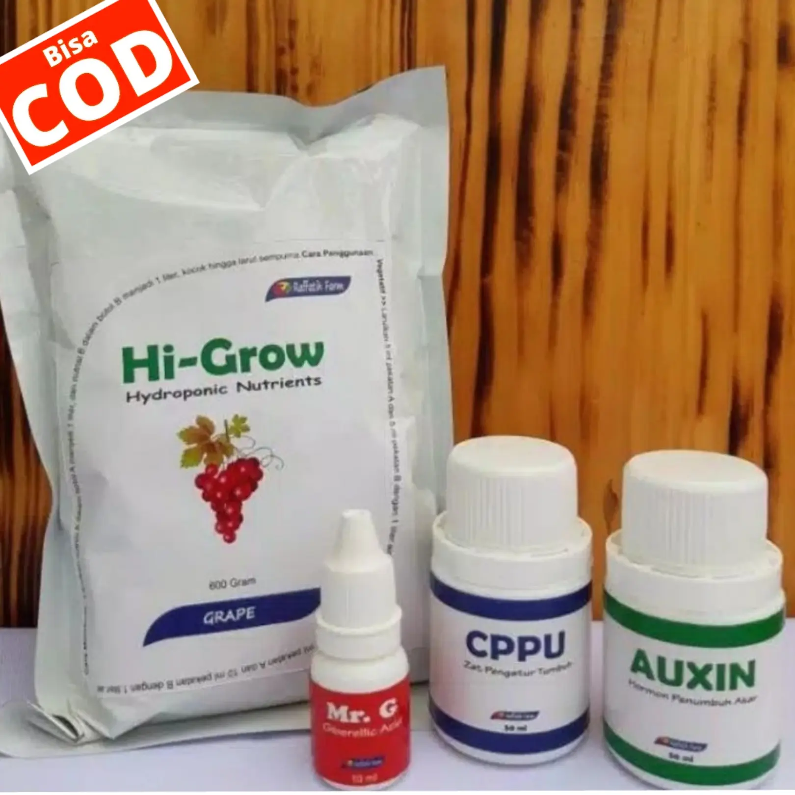 PUPUK ANGGUR PAKET LENGKAP & HEMAT UNTUK TANAMAN ANGGUR, PUPUK ANGGUR HI-GROW BY RAFFATIH FARM Tanah Tanah
