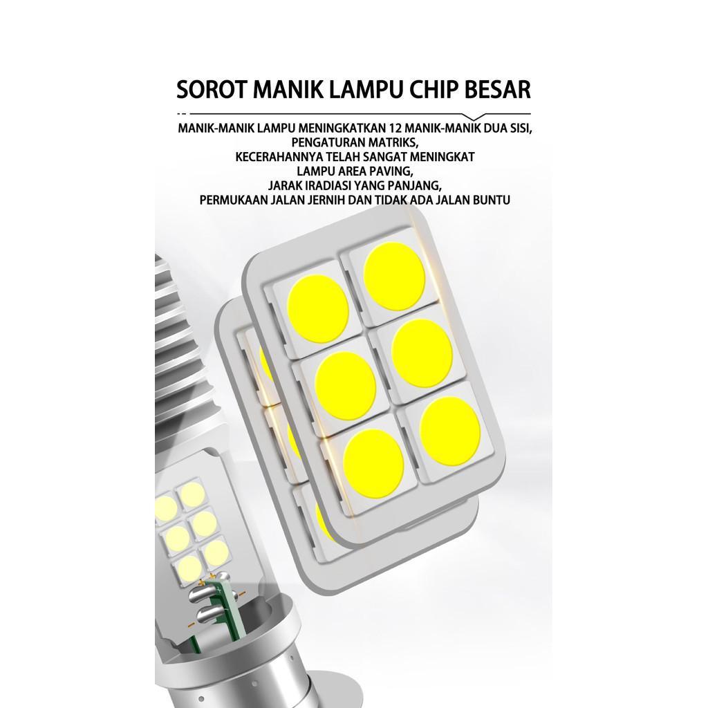 Lampu LED Motor Super Terang H6 M5 P15D - Bohlam Canbus 12V 6000K untuk Lampu Depan Motor, Tahan Lama, Anti Silau, Plug & Play Lampu LED Motor Super Terang H6 M5 P15D - Bohlam Canbus 12V 6000K untuk Lampu Depan Motor, Tahan Lama, Anti Silau, Plug & Play