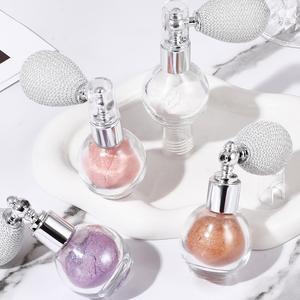 Serbuk Berkilat Tinggi, Semburan, Set Rambut Mutiara Berkilat, Solekan, Serbuk Berkilauan, Kilauan Badan Pengantin, Serbuk Kecantikan, HS3