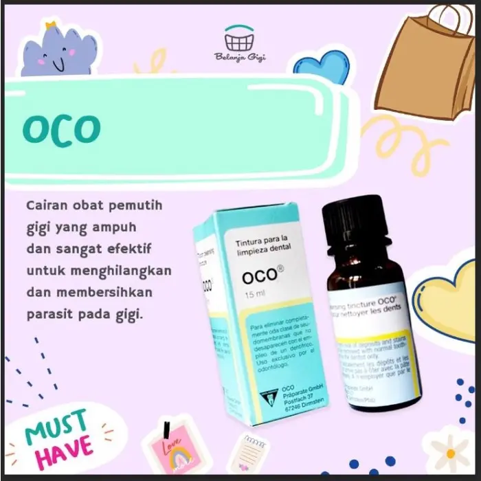 OCO Pelunak Stain Karang Gigi