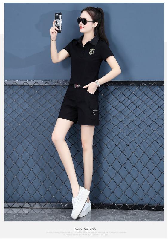 Product Introduction of Quần Soóc Rằn Ri, Dành Cho Nữ, Mỏng Mùa Hè, Trang Phục Bảo Hộ Lao Động, Bó Sát, Mặc Ngoài Trời, Cỡ Nhỏ Tay Ngắn, Thể Thao Thường Ngày 16