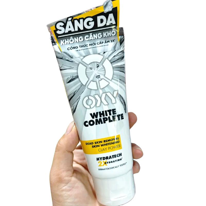  Sữa Rửa Mặt Sáng Da Oxy White Complete 100g 