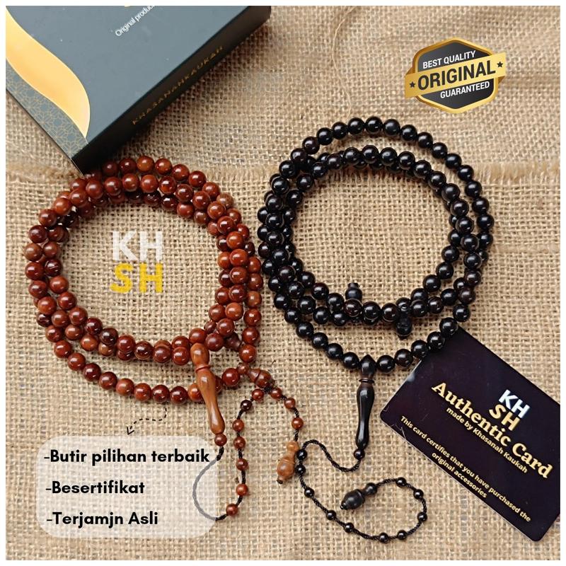 Product Introduction of Tasbih Kokka Kaukah Asli | Tasbih Kaukah 99 butir kualitas premium | Free gelang dan minyak wangi Muslim 1