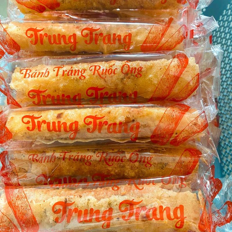 Combo 30 ống Bánh Tráng Nướng cuộn mắm ruốc siêu ngon giòn rụm