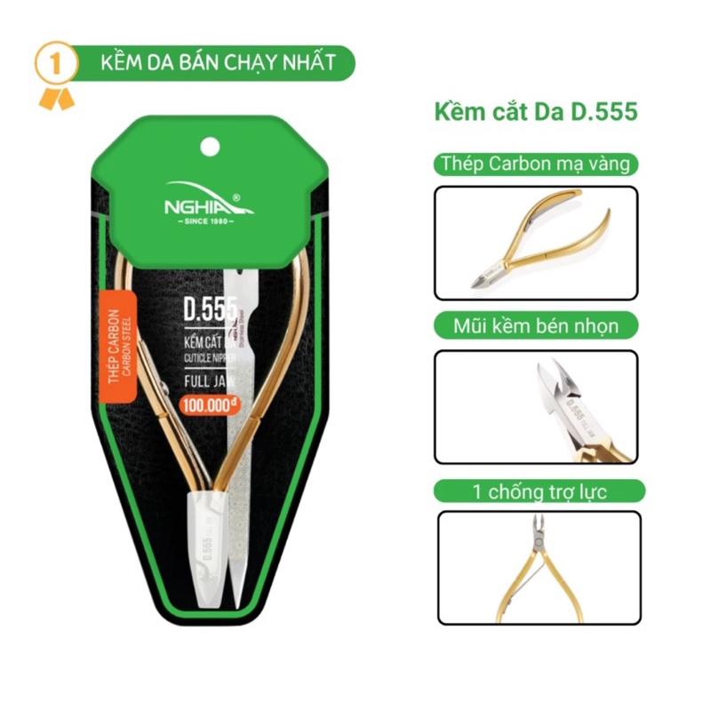 Kìm Nghĩa D555 kìm nhặt da siêu bén siêu thích kìm nghĩa 1