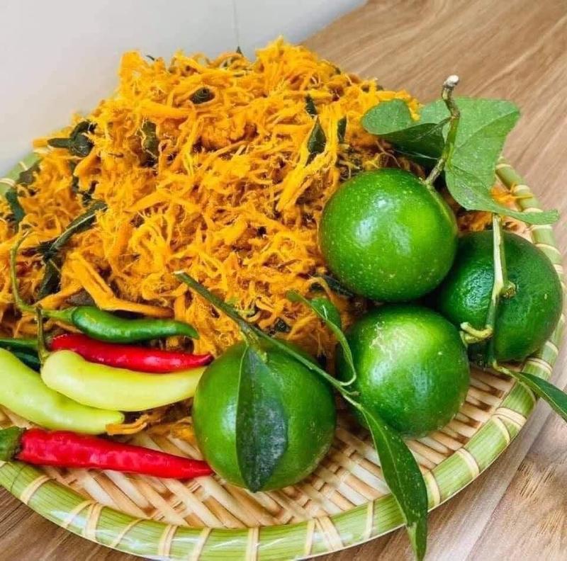 Khô Gà Lá Chanh Cay Nhẹ Hương Vị Đặc Trưng 500g 0