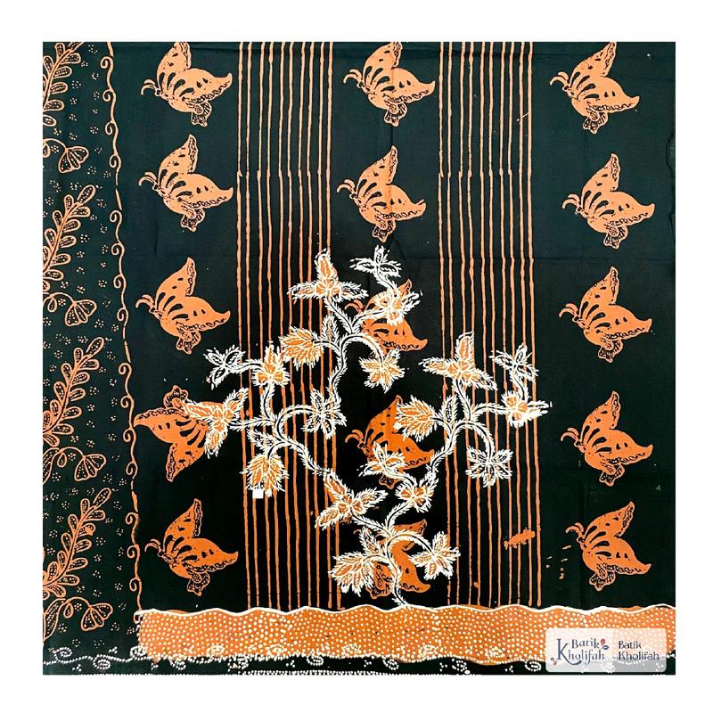 Sarung Batik Tulis Madura Motif Kupu-kupu (BKSRP 03) 1