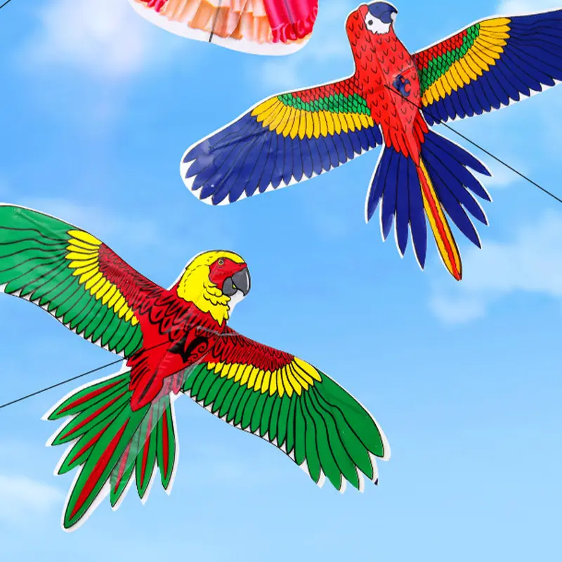 Đồ Chơi Diều Trẻ Em, Thiết Kế Hình Chim Đại Bàng Hoạt Hình, Có Cần Câu, Thích Hợp Cho Các Hoạt Động Ngoài Trời, Đồ Chơi Trẻ Em 7