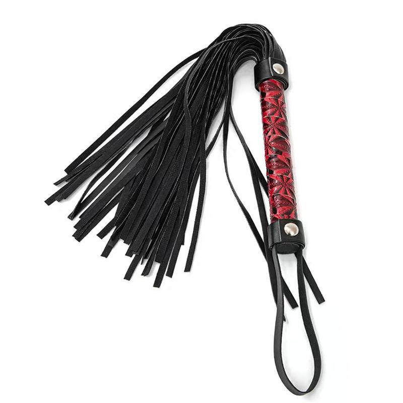 Product Introduction of 1pc Horse Whip Non-Slip Leather Horse Whip Equestrian Cycling Equipment Handle Equestrian Whips Training Riding For Horse #466973 34