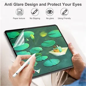 Paper Texture Feel Anti Glare Pelindung Layar Kompatibel Untuk Samsung Galaxy Tab A11 A11+ Plus S11 S11 Ultra Tab S10 lite Redmi Pad 2 Pro Poco Pad M1 Poco Pad X1 Fitur Seperti Kertas matte Premium for painting Anti Gores Film Seperti menulis Melukis