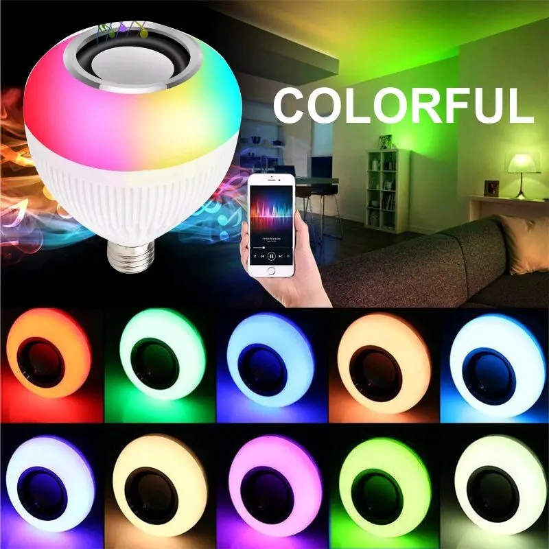 COD FREE ONGKIR LED SPEAKER BLIETOOTH ALL IN ONE / BOHLAM MUSIK Bluetooth Putih 0