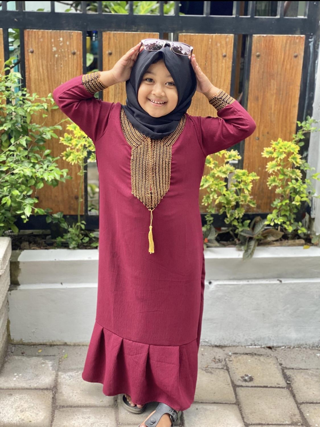 GAMIS ANAK SULTAN BAHAN CRINGKLE AIRFLOW