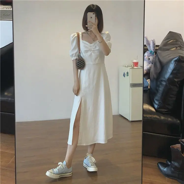 MIDI DRESS WANITA KOREA TERBARU 2023 1