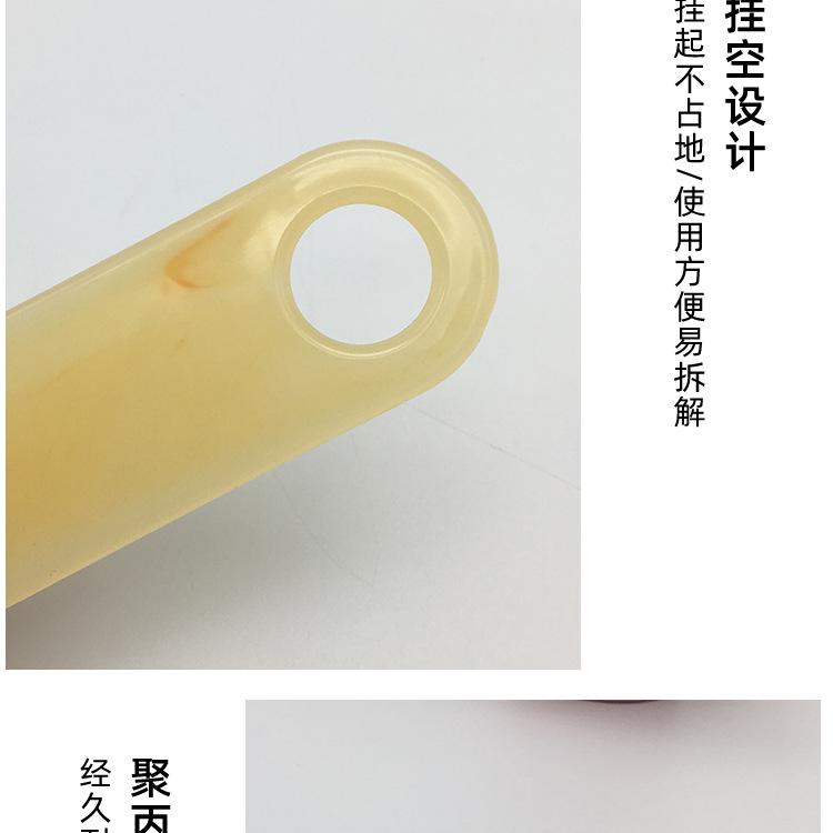 Product Introduction of Foldable Plastic Shoe Puller Can Carry Shoe Puller Pure Utility Translucent Fluid Pattern Small Shoe Puller 24