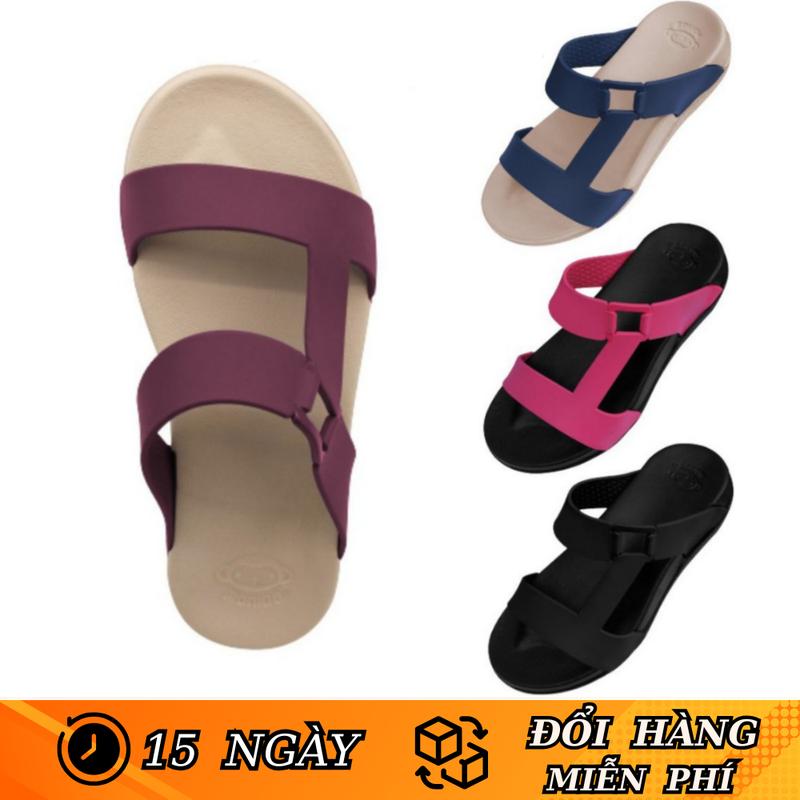 Dép Thái Lan Nữ MONOBO MONIGA 7.6 Quai Ngang Chữ H Nhẹ Chân DéP Shoes GiàY Cao Su 1