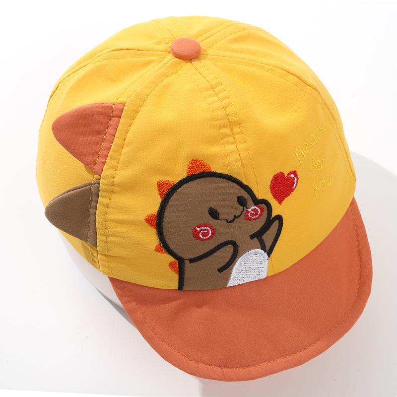 TOPI ANAK KIDS HAT BASEBALL KARAKTER MOTIF BORDIR HEART FOR YOU COTTON 3