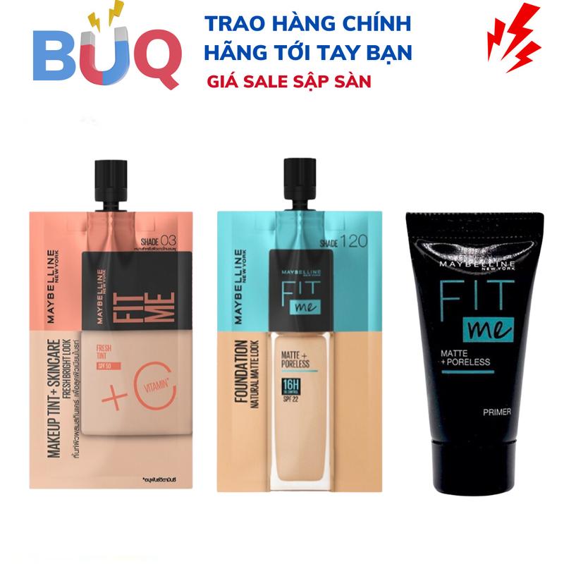 Kem Nền Kem lót Mịn Lì Maybelline New York Fit Me 5ml