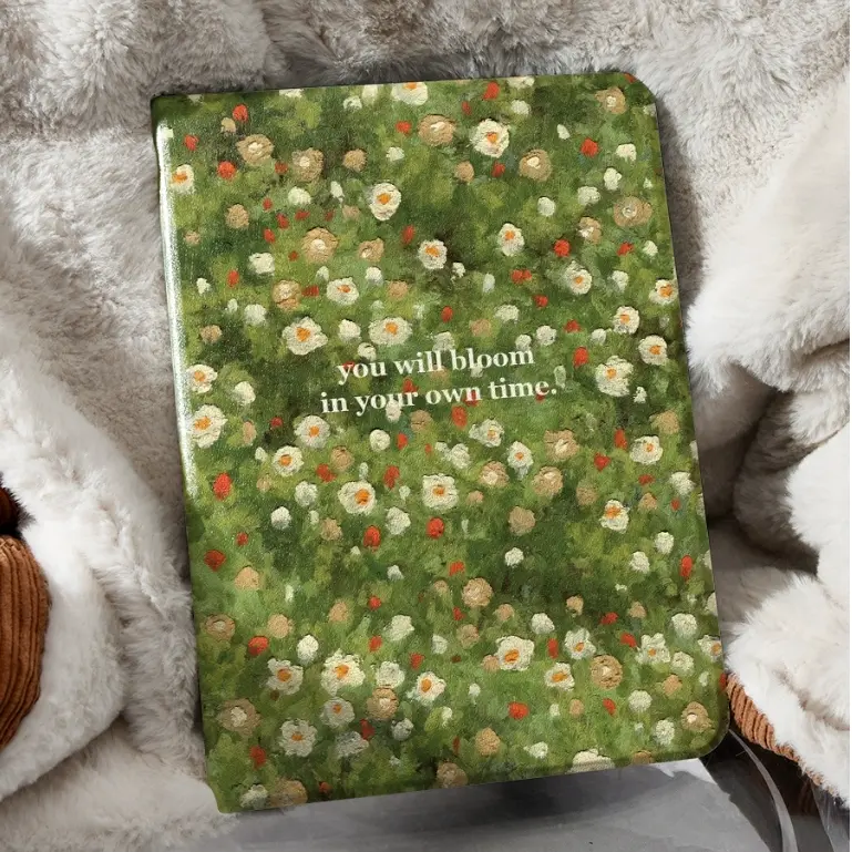 เคสไอแพด Air6 11 Air5 Air4 10.9 MINI7  Green Flowers เคส ipad Gen9 Gen8 Gen7 10.2 case iPad pro11 2024 Gen10 Air7 Gen11