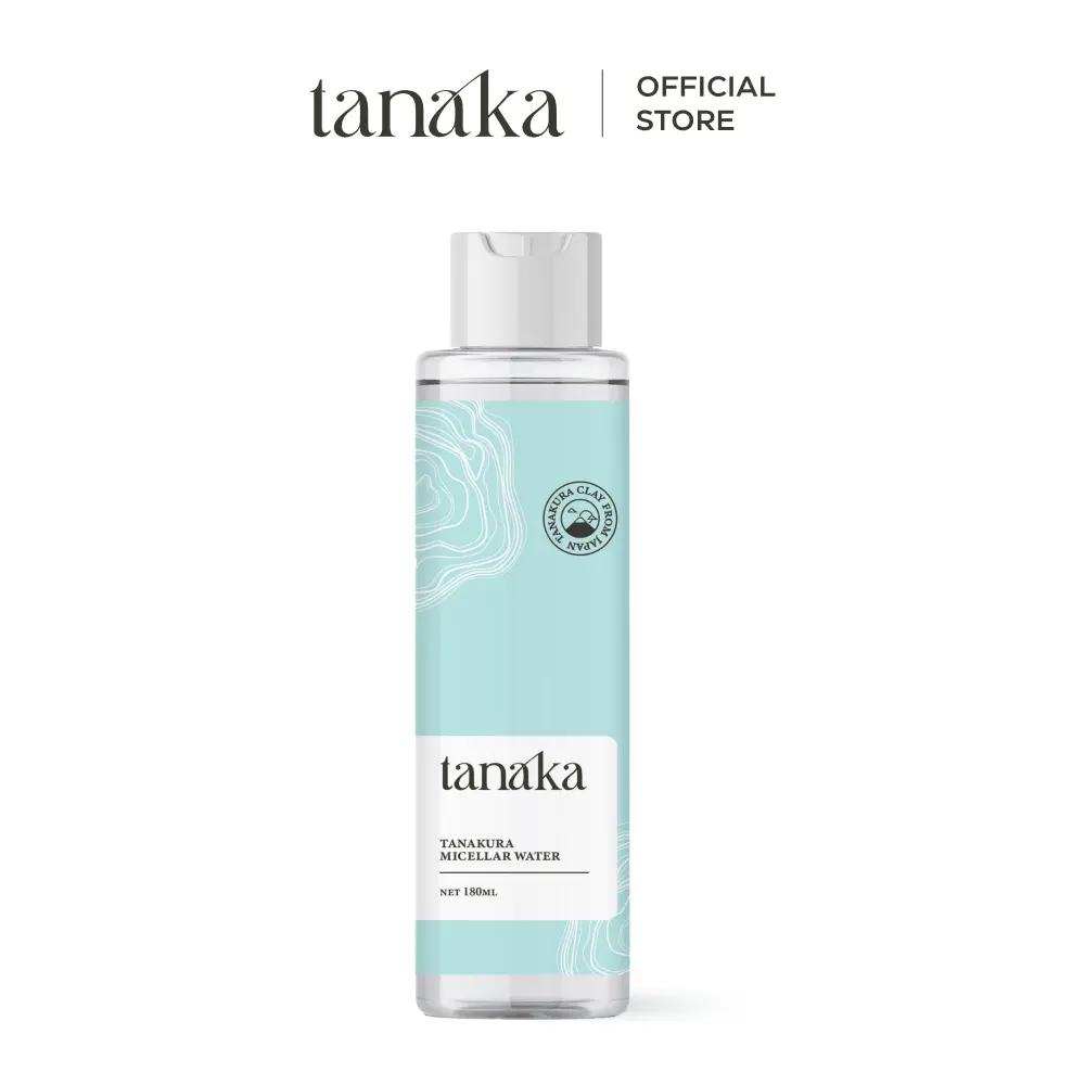Nước tẩy trang cho da mụn Tanaka Tanakura Micellar Water chiết xuất bùn biển 200ml