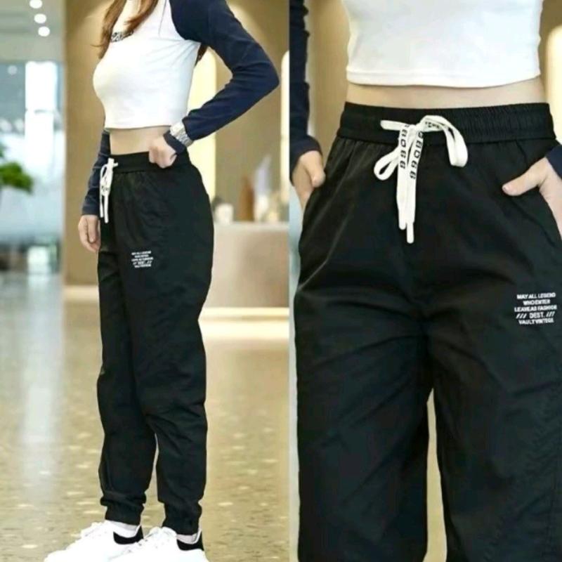 quần JOGGER .ka ki ống rộng bo gấu trẻ trung cá tính Kaki Sport Tập Thể Dục Tập Gym Yoga