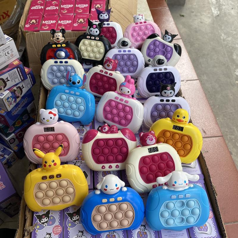 LOẠI 1 Đồ chơi Pop it tiếng anh tiếng việt nút bấm sáng có nhạc có đèn dễ chơi dễ cai máy tính và điện thoại cho mọi lứa tuổi