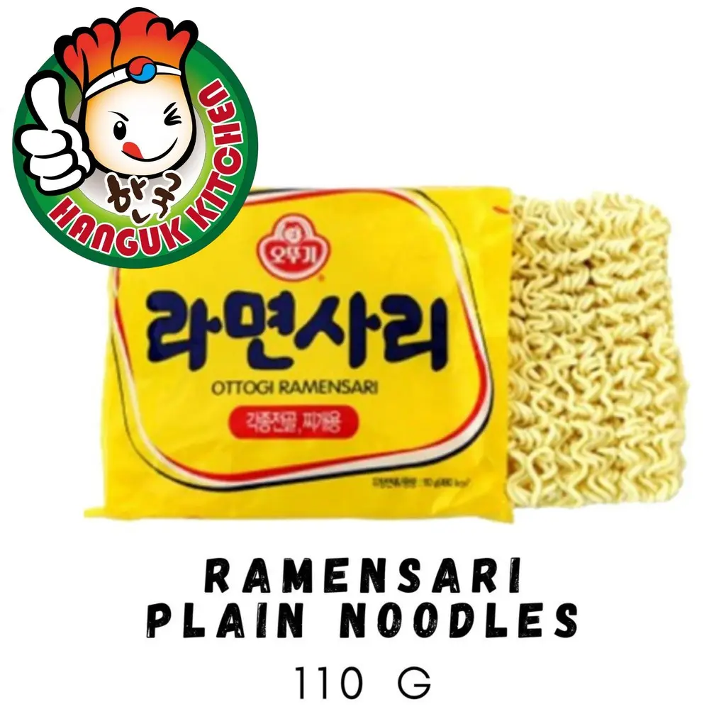 [TD]Korean Ottogi Ramensari Plain Noodle 110g - By Hanguk Kitchen Korean Food Mart