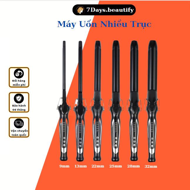 Máy Uốn Xoăn Tóc Phong Cách Hàn Quốc 7Days. Beautify 5 Chế Độ Nhiệt - 02