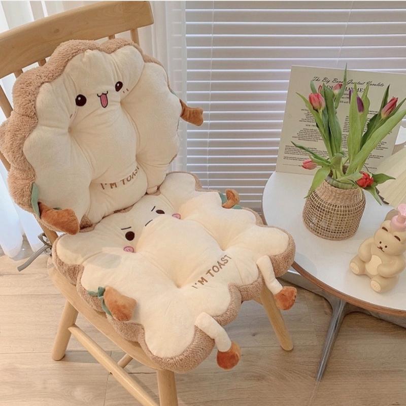 Đệm ngồi bệt, đệm lót ghế văn phòng dễ thương, nệm lót ghế tựa lưng sofa