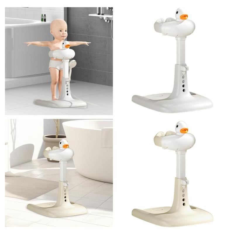 Shower Stand Support Soft Baby Standing Support for 0-6 Months Baby Infant 4