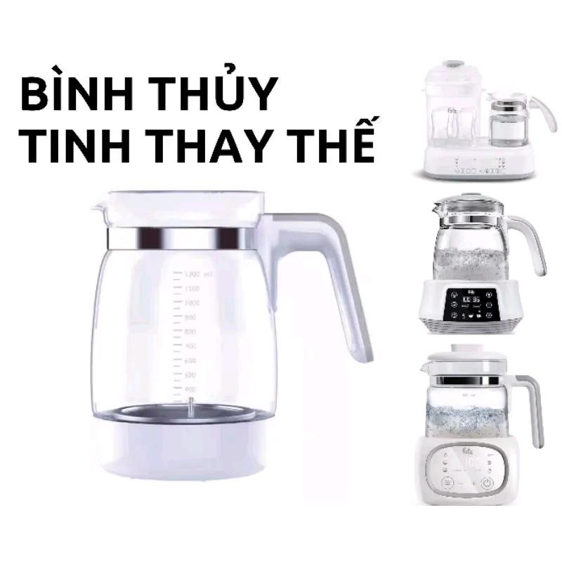 Bình THỦY TINH thay thế được cho máy đun nước Fatz baby Quick 5,6,7,8,9 cho bình vỡ,bể  mâm nhiệt inox 316 bình thủy tinh ( sp đc bảo hành 12 tháng đổi mới trong 7 ngày lỗi nhà sx) Ấm Đun Đun Siêu Tốc sản phẩm giống 90% bình hãng