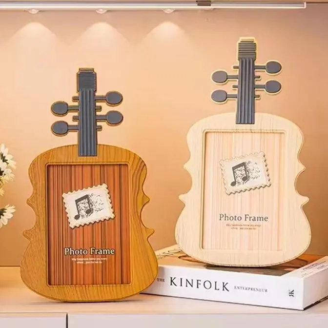Vintage 7inch Violin Photo Frame Cartoon Frame Studio Kindergarten Baby ...