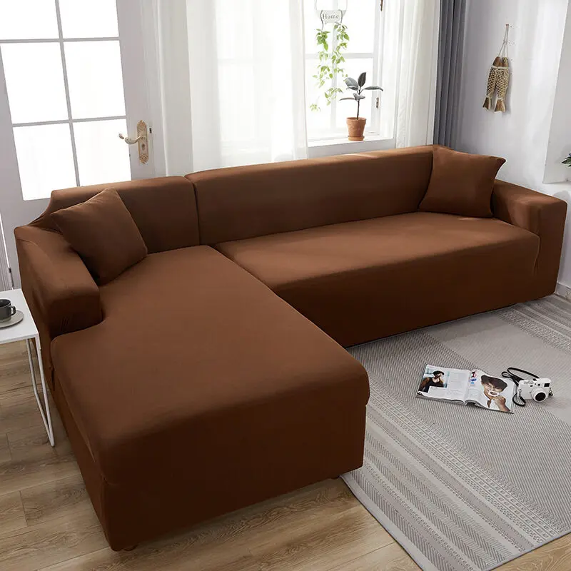 Bọc ghế sofa không trượt, đàn hồi, L , 1/2/3, 4 chỗ ngồi, phổ thông 8